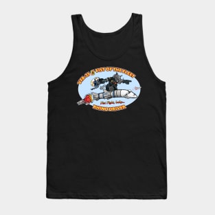 Fist of the Fleet Rhino Nose Art Tank Top